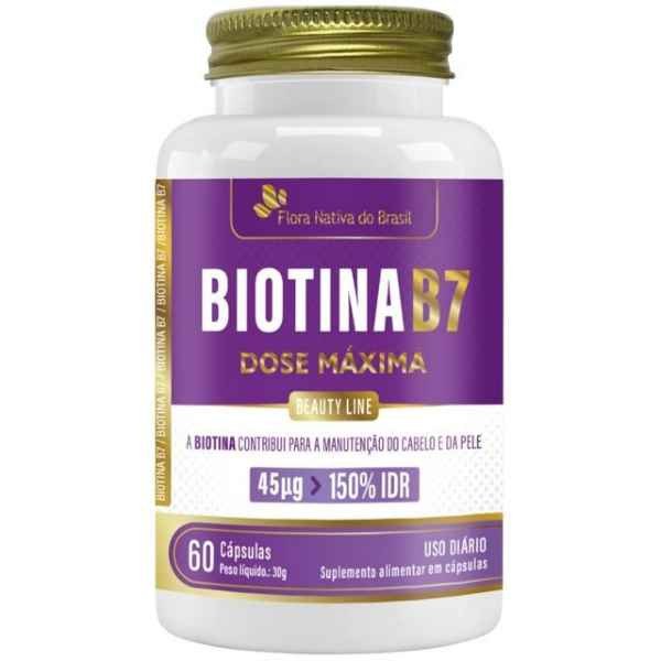 Biotina B7 Flora Nativa do Brasil