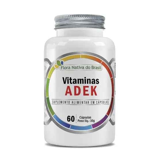 Vitaminas ADEK Flora Nativa do Brasil
