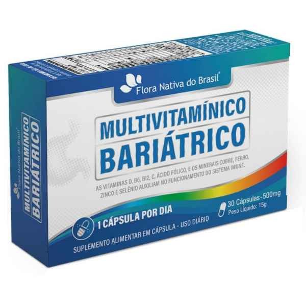 Multivitamínico Bariátrico Flora Nativa do Brasil