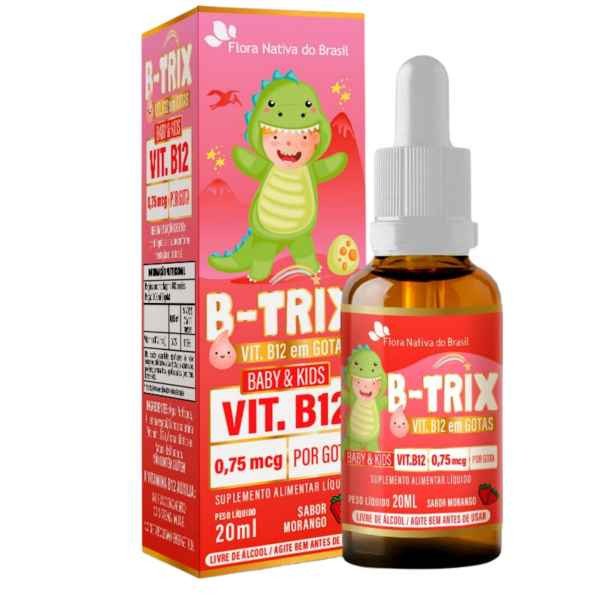 B-Trix Baby & Kids Vitamina B12 em Gotas Flora Nativa do Brasil