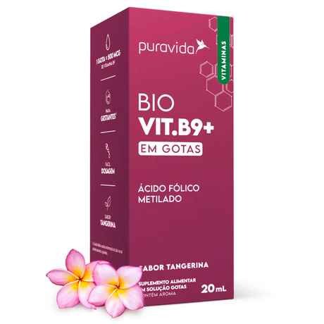 Bio Vit.B9+ em Gotas Puravida