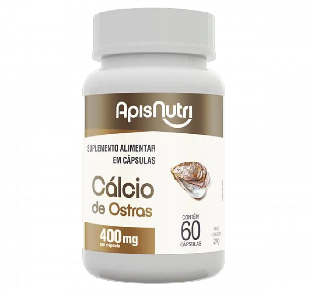 Cálcio de Ostras - Apisnutri 
