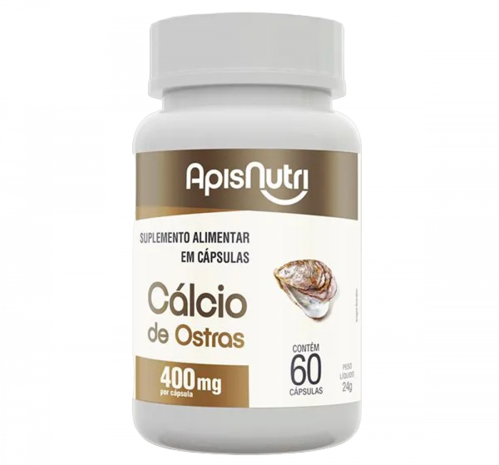 Cálcio de Ostras - Apisnutri 