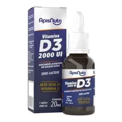 Vitamina D3 em Gotas ApisNutri