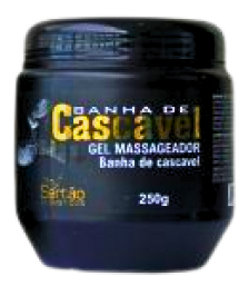 Gel banha de cascavel - Só cosméticos