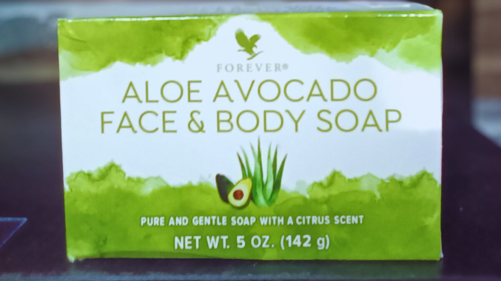 Sabonete aloe avocado face & body soap - Forever