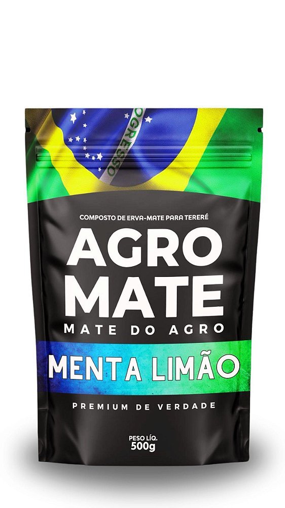 Erva Mate Tereré Menta Limão - Agromate