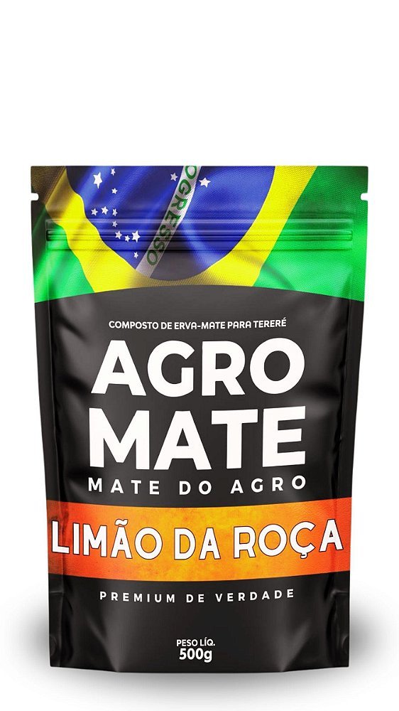 Erva Mate Tereré Limão da Roça - Agromate