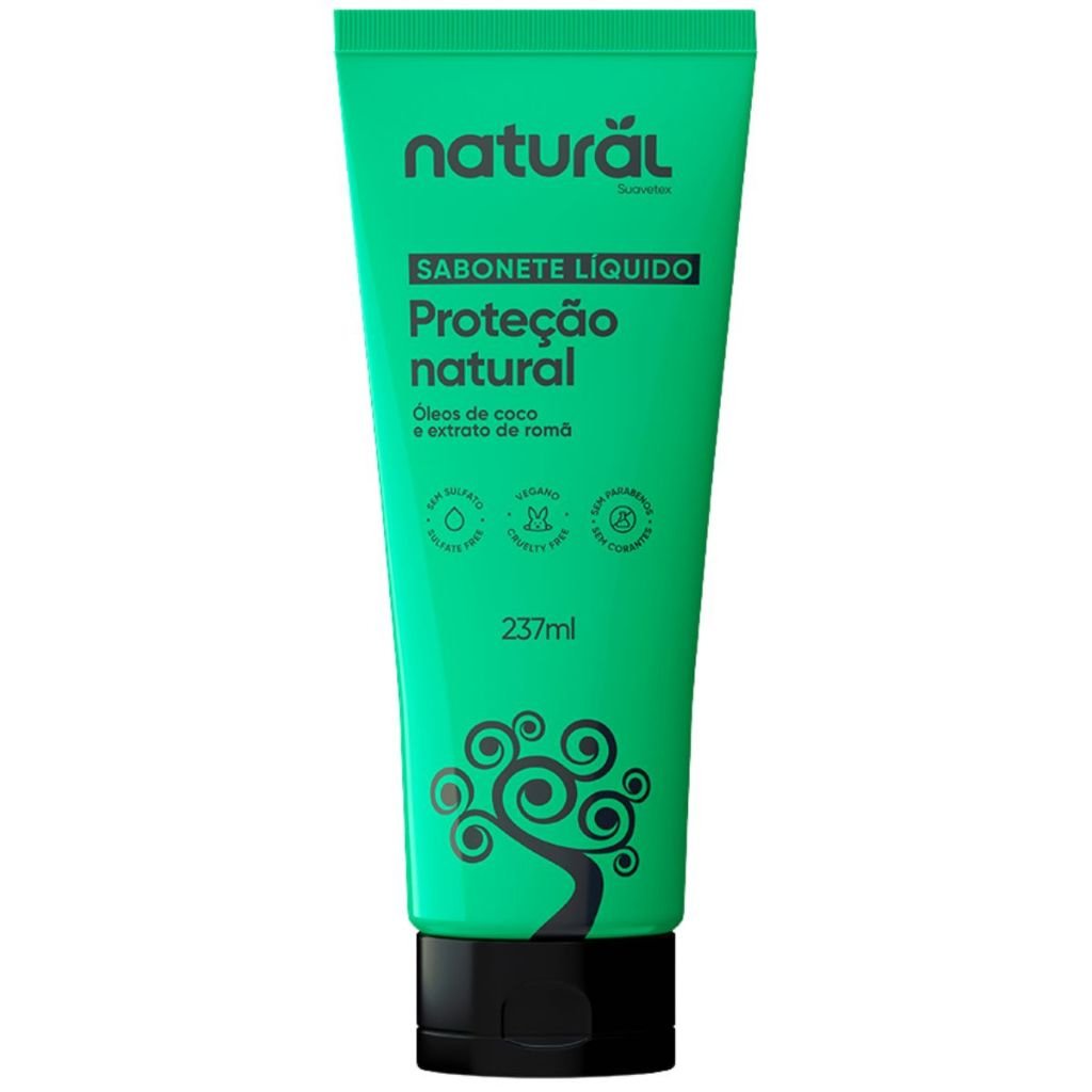 Sabonete líquido - Natural suavetex