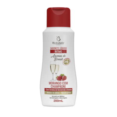 Sabonete líquido morango com champangne - Bio Instinto