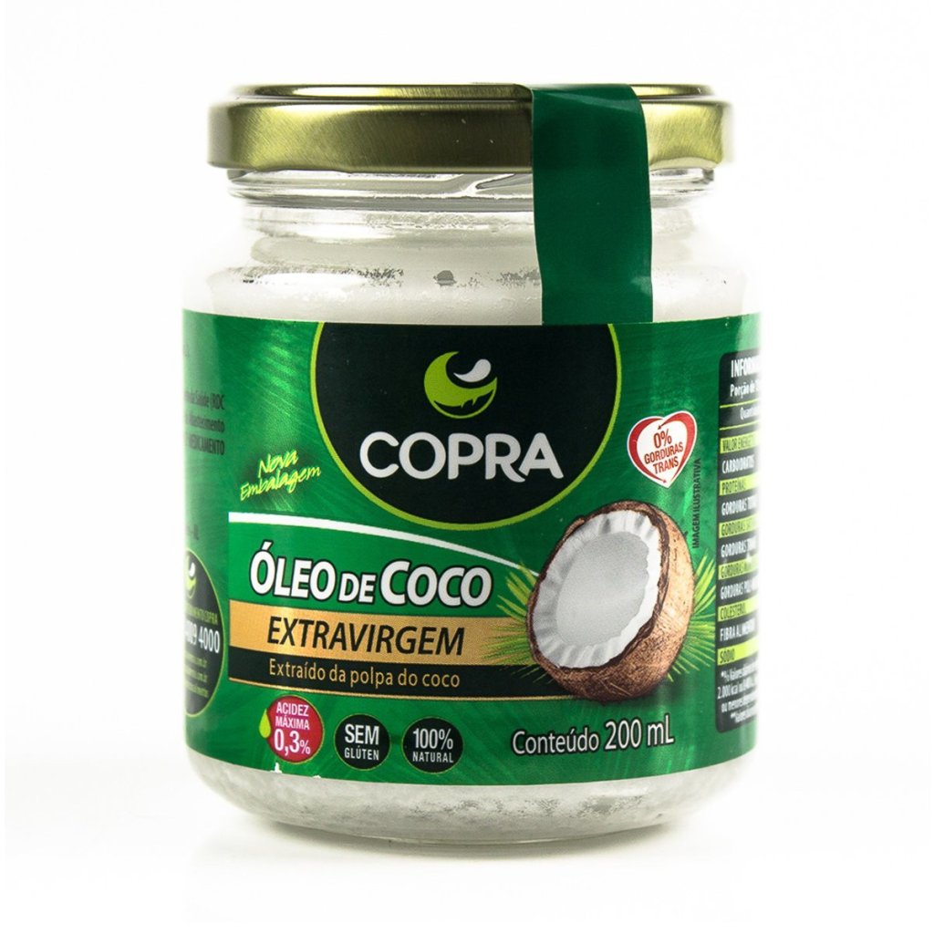 Óleo de coco extravirgem - Copra