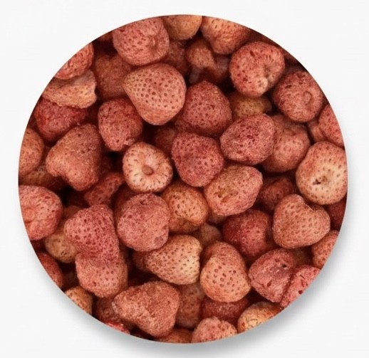 Chips de Morango Liofilizado