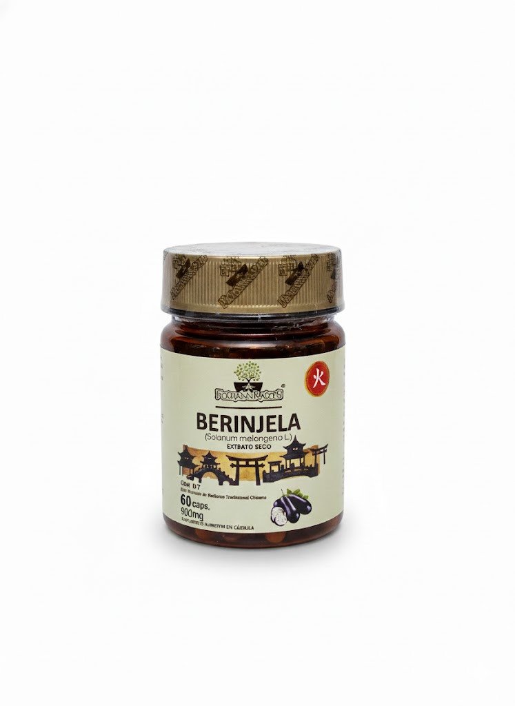 Beringela - Folhas e raízes 