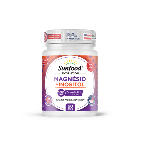 Magnésio + Inositol - Sunfood