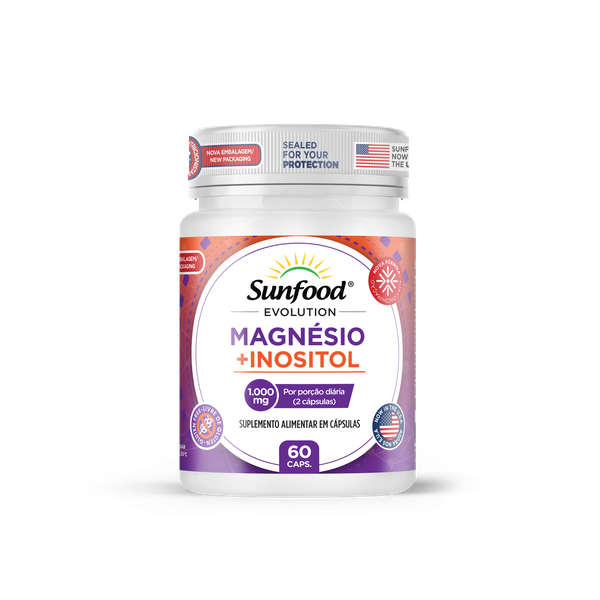Magnésio + Inositol - Sunfood