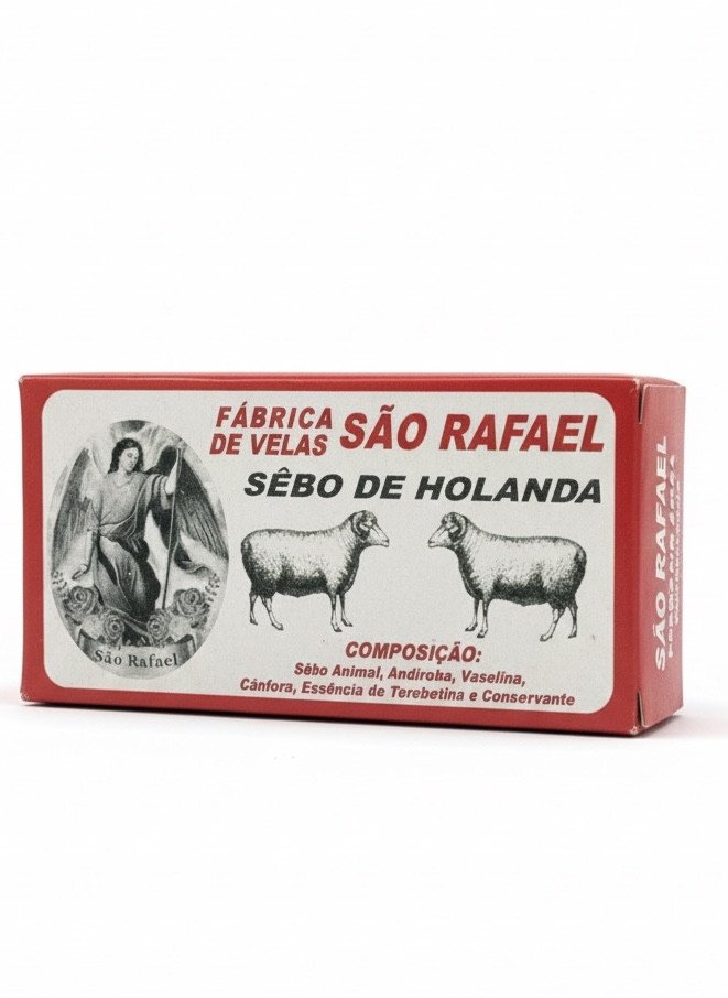 Vela Amaciante e Emoluente Sebo de carneiro - São Rafael