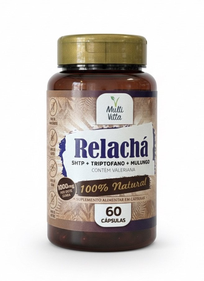 Relachá (5HTP+TRIPTOFANO+MULUNGO) E VALERIANA - Multi Vitta