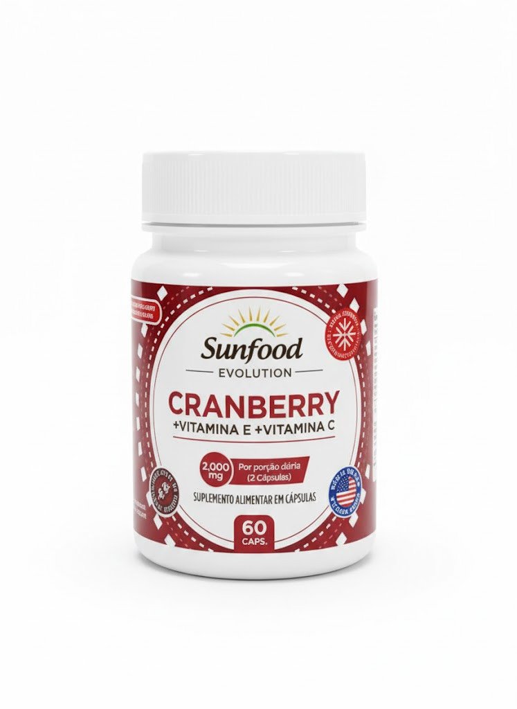 Cranberry Vit. E +  Vit. C- Sunfood