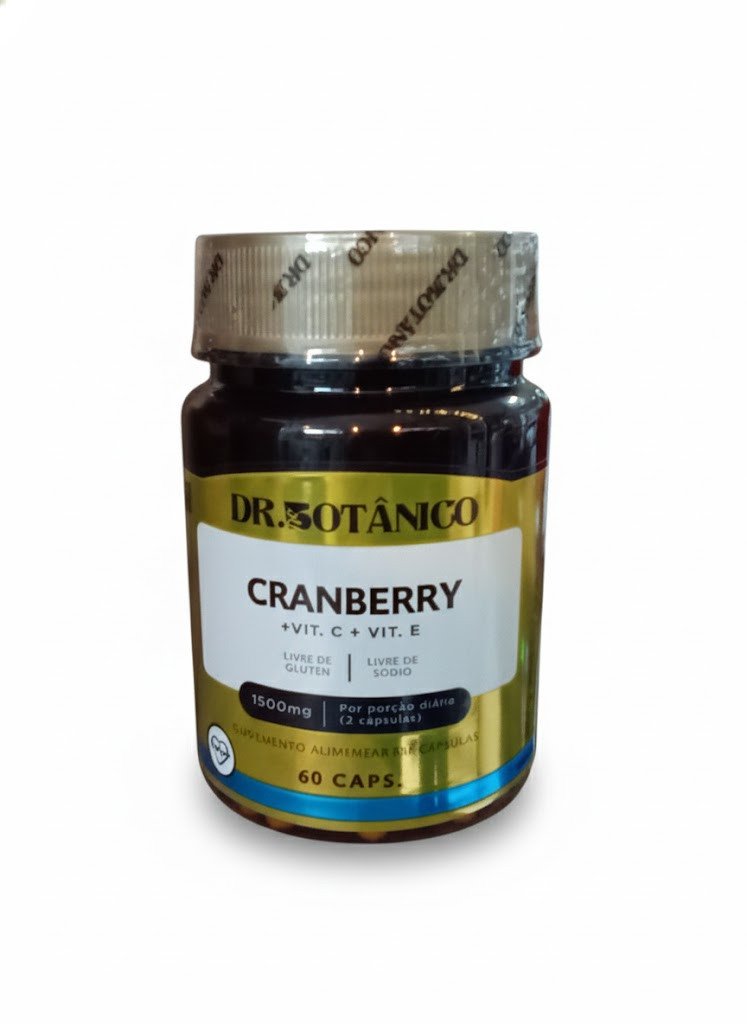 Cranberry + Vit. C + Vit. E - Dr. Botânico