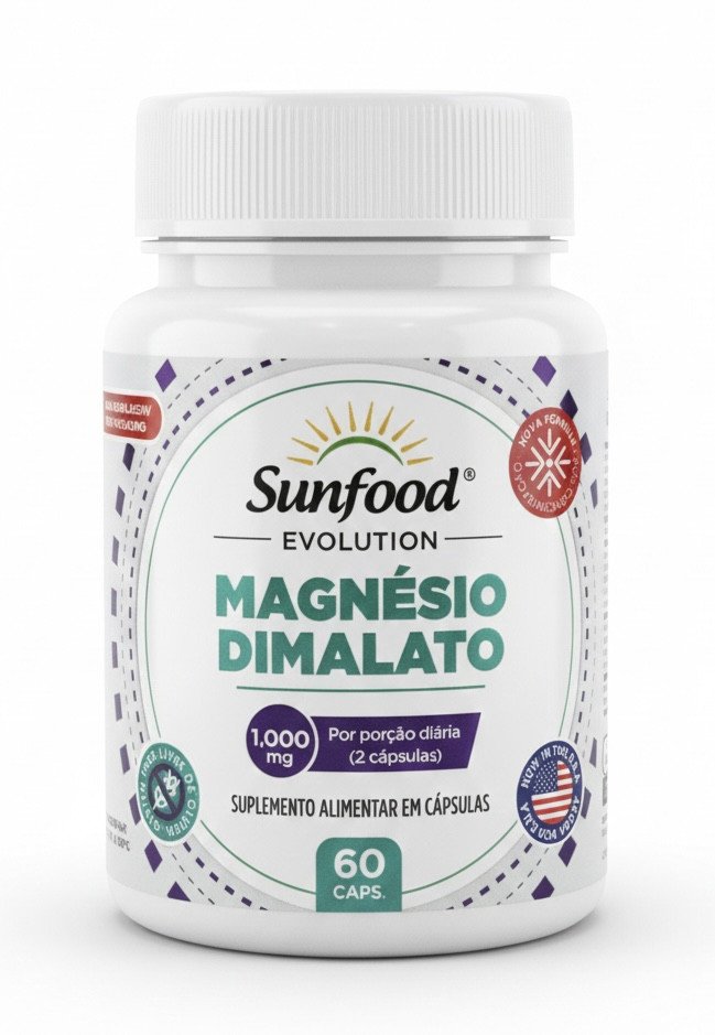 Magnésio Dimalato  - Sunfood
