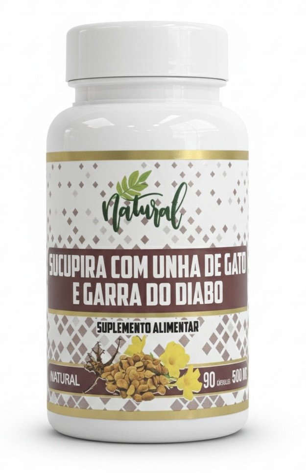 Sucupira com Unha de Gato e Garra do Diabo - Natural