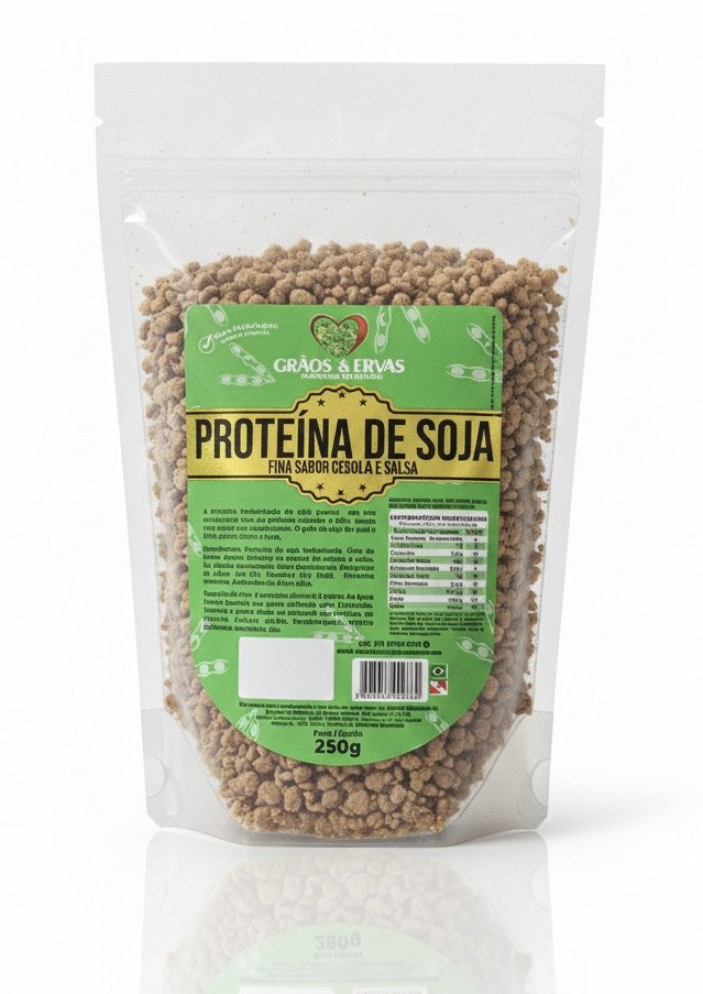Proteína de Soja Fina Sabor Cebola e Salsa - G&E 