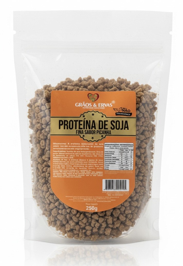 Proteína de Soja Fina Sabor Picanha - G&E