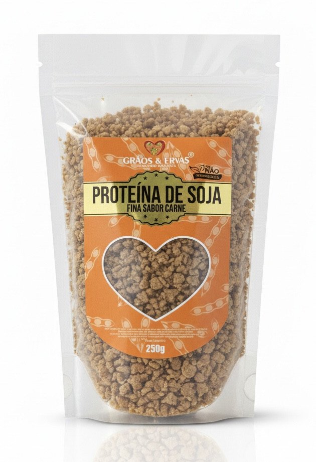 Proteína de Soja Fina Sabor Carne - G&E