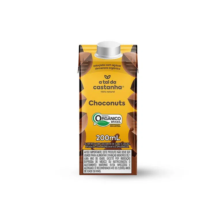 Bebida Vegetal Mini Choconuts - A Tal da Castanha