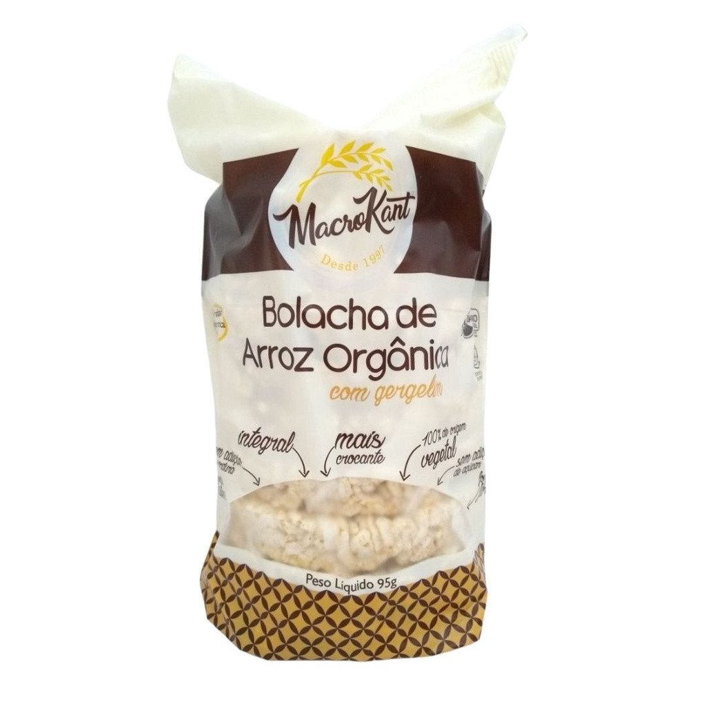 Bolacha de Arroz Orgânica