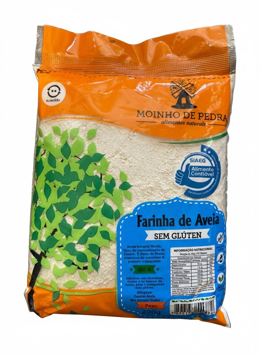 Aveia Farinha  - Moinho de Pedra 