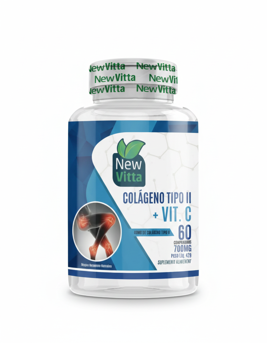 Colágeno Tipo 2 + Vit.C - New Vitta 