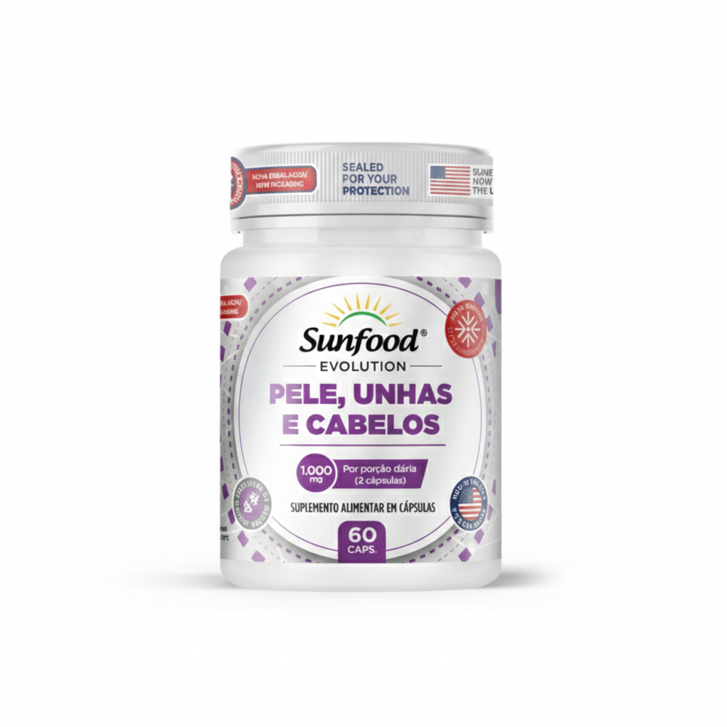 Pele,Unhas e Cabelos - Sunfood 