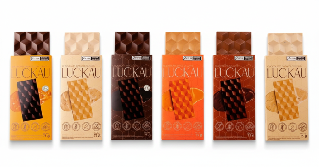 Chocolate em Barra - Luckau