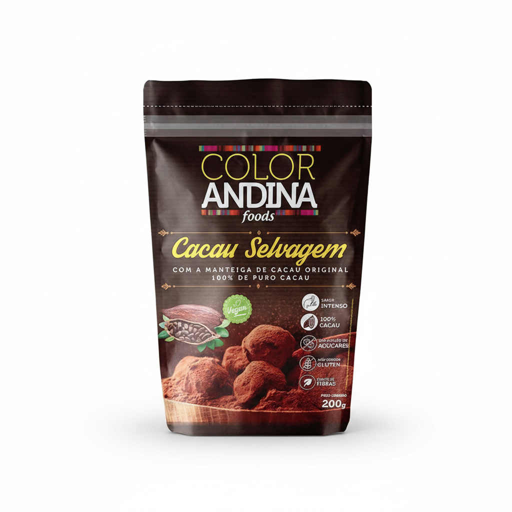 Cacau Selvagem 200g - Color Andina