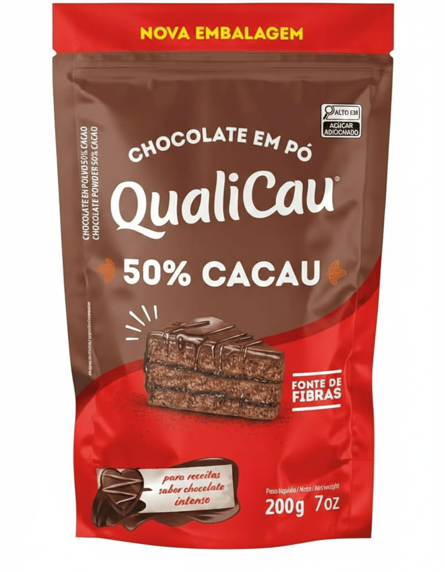 Chocolate em pó - Qualicau 