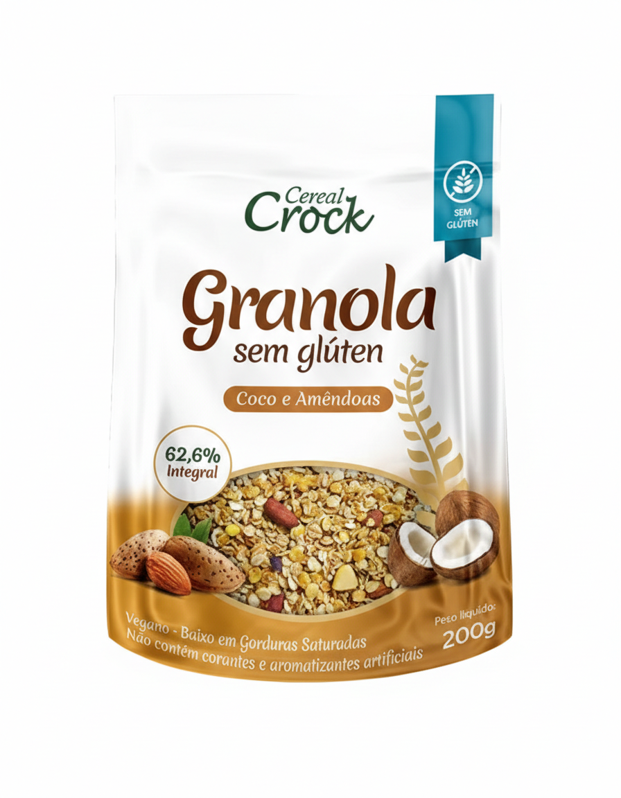 Granola s/glúten - Cereal crock
