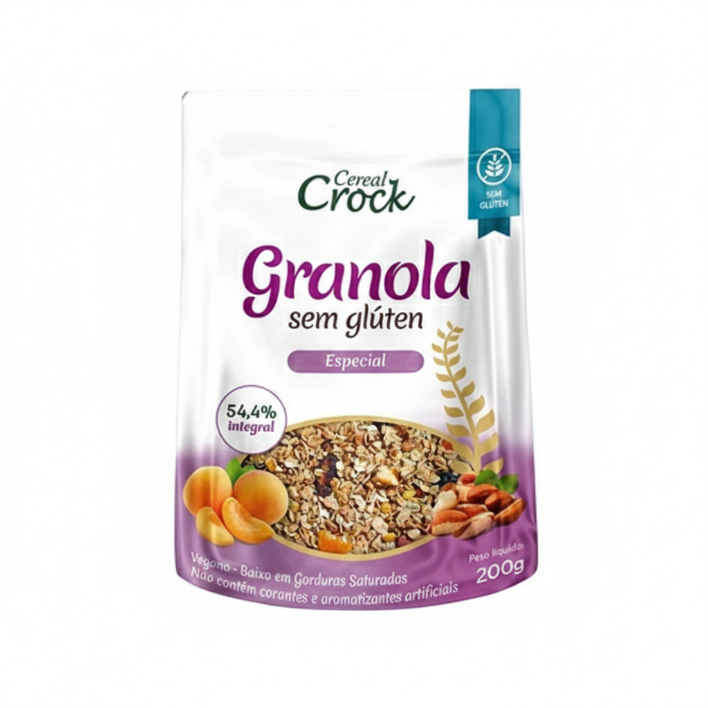 Granola s/glúten especial - Cereal Crock 