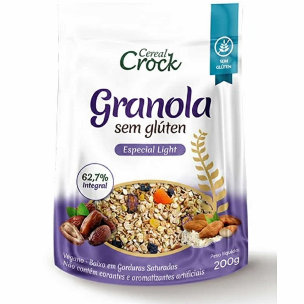 Granola s/glúten especial light - Cereal Crock 