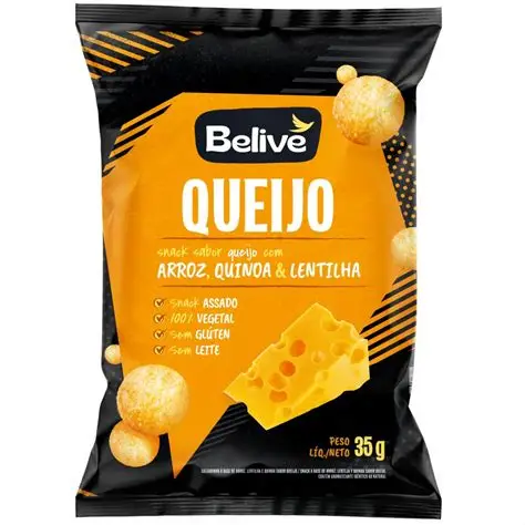 Snack Queijo Suíço -  Belive