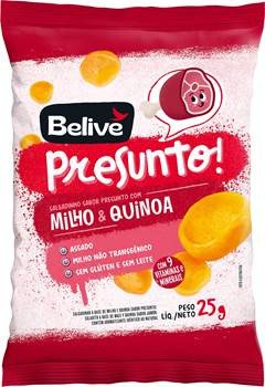 Salgadinho de Presunto 25g - Belive