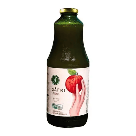 Suco de Maçã Integral Orgânica - Sáfri