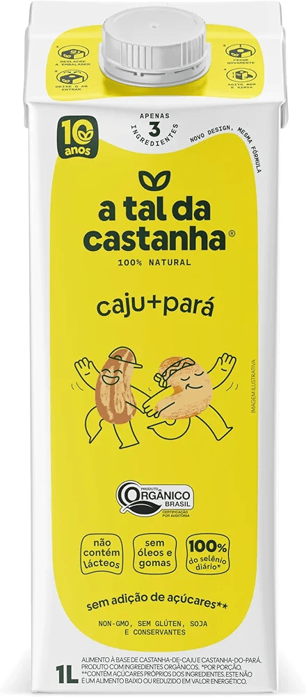 Bebida Vegetal Caju+Pará - A Tal da Castanha