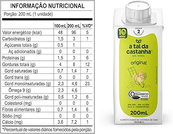 Bebida Vegetal Mini Original -  A Tal da Castanha