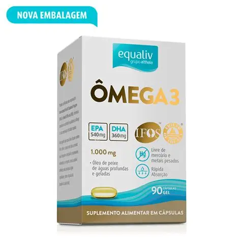 Ômega 3 EPA 540mg DHA 360mg - Equaliv