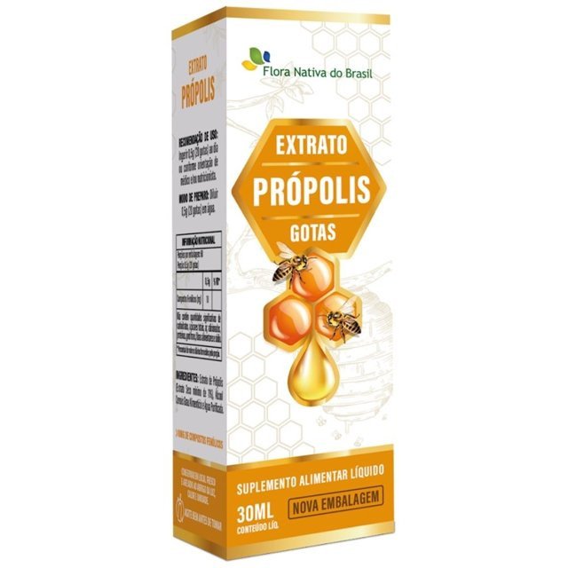 Extrato de Própolis Verde 11% - Flora Nativa do Brasil