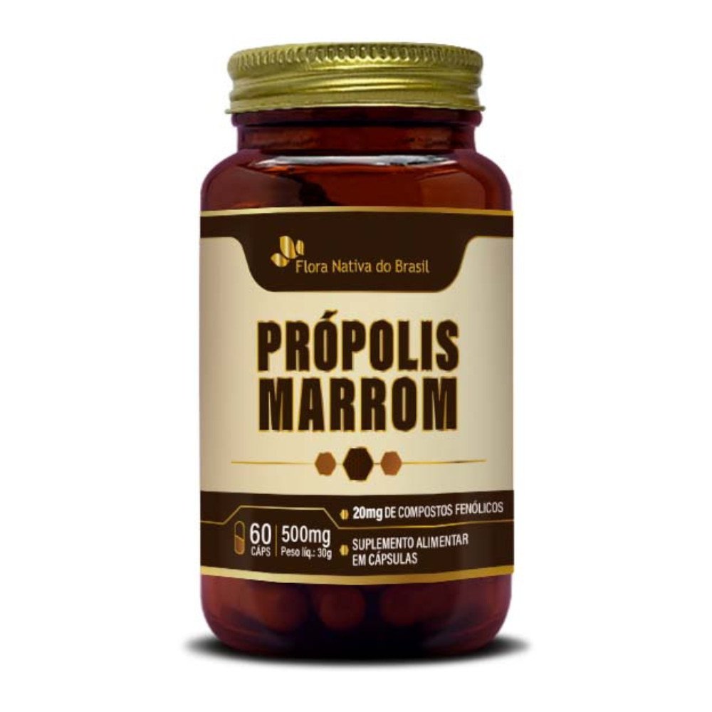 Própolis Marrom - Flora Nativa do Brasil