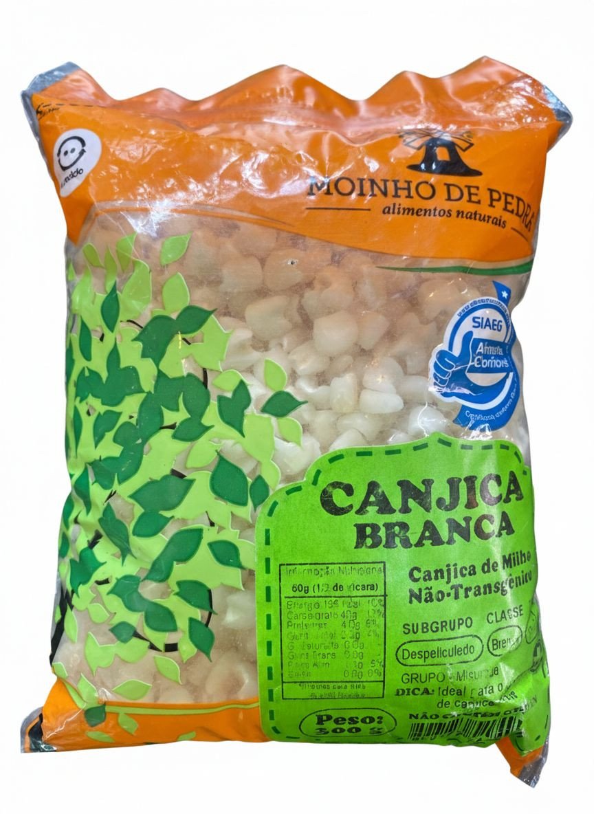 Canjica de Milho não Transgênico - Moinho de Pedra