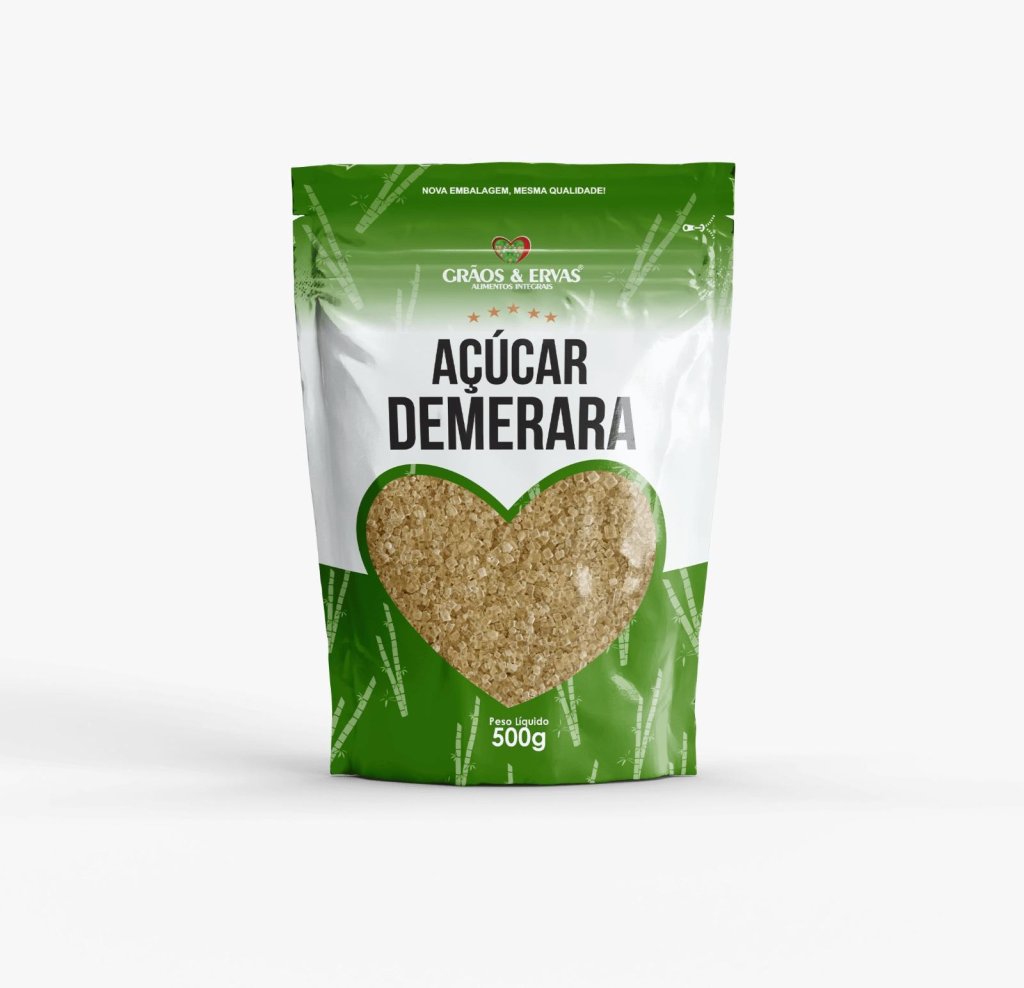 Açúcar Demerara  - Grãos&Ervas 