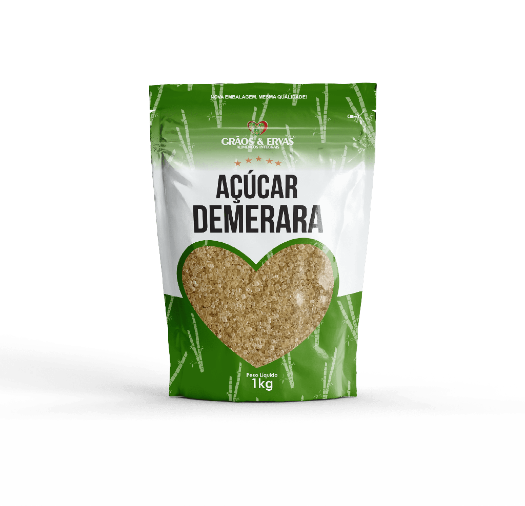 Açúcar Demerara - Grãos & Ervas